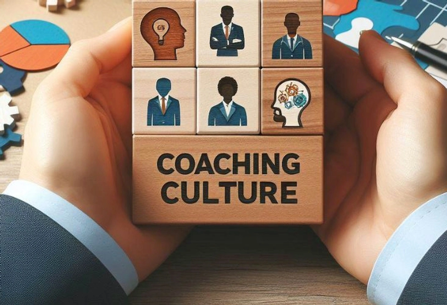 Corporate culture coaching session